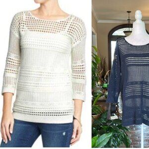 Old Navy open weave cotton sweater size XXL